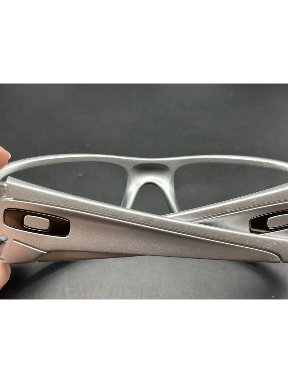 Oakley Fuel Cell X Silver Frame OO9096-M660 (Gunmetal Icon)